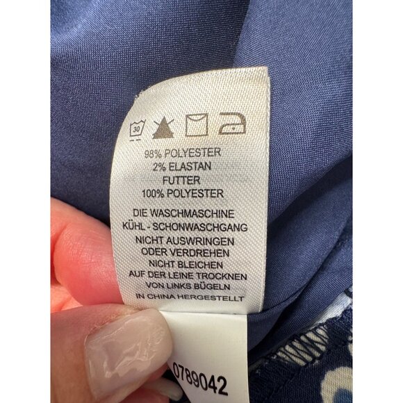 Sigrid Olsen Floral Size XS/S Two Pieces Skirt Tank Top Blue Orange NWT - Picture 6 of 13